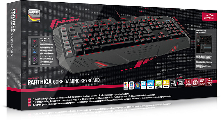 Speedlink Tastatur Parthica -Test