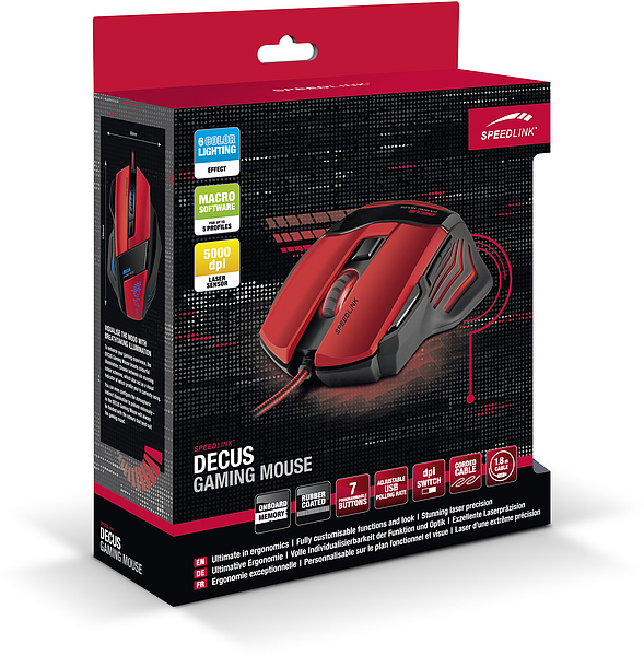 Speedlink Gaming Maus “Decus” Test