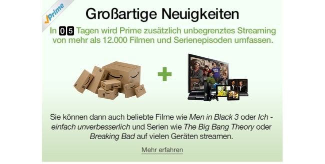 Amazon startet Instant Video in Deutschland