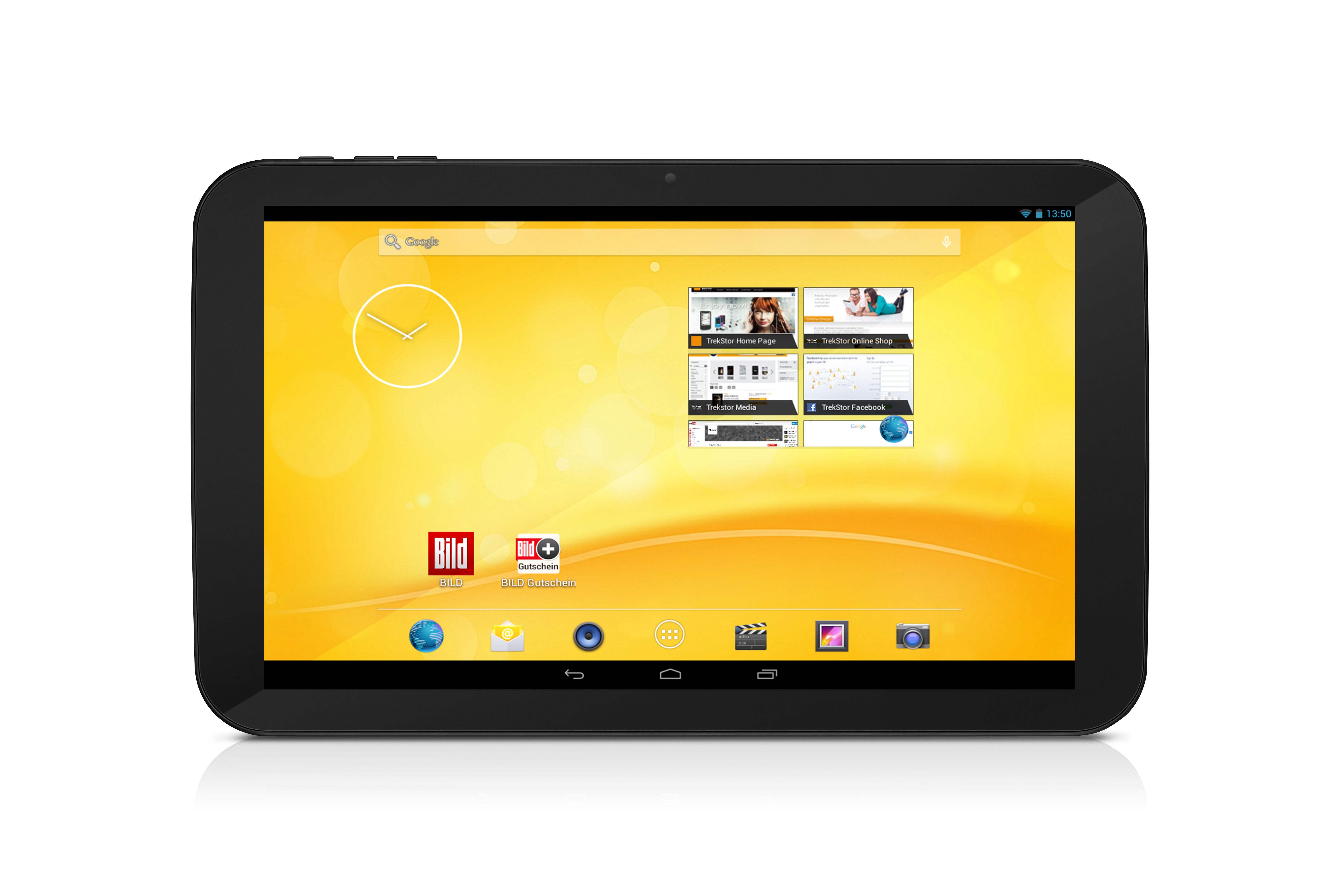 “Volks-Tablet”: Erstes 3G-Tablet für unter 200 EUR von TrekStor im Video