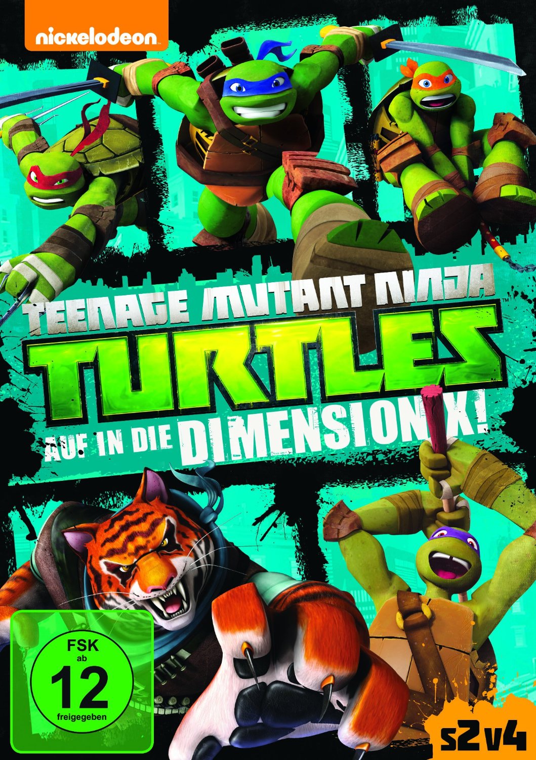 Teenage Mutant Ninja Turtles: Auf in die Dimension X! – DVD-Review