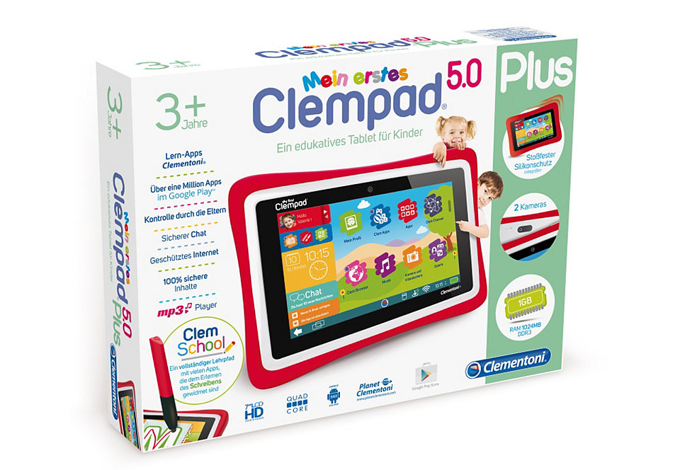 Erfahrungsbericht: Mein Erstes “Clempad 5.0 Plus” von Clementoni