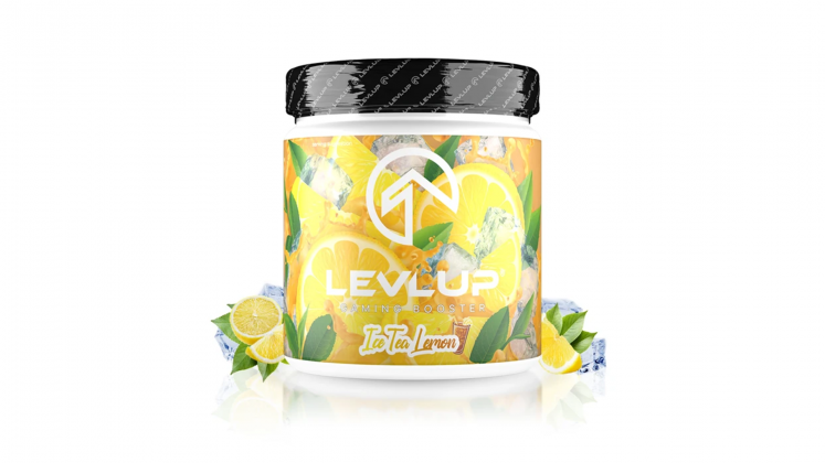 LevlUp! Gaming Booster Drink Gelb