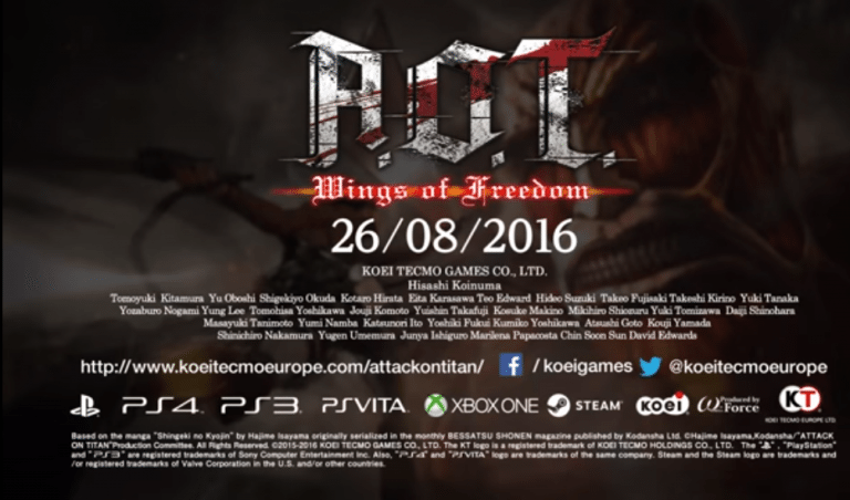 Europa Termin für Attack on Titan + weitere System werden bedient!