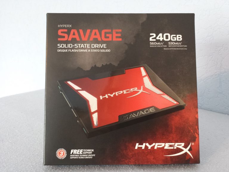 HyperX Savage 240GB – Test / Review