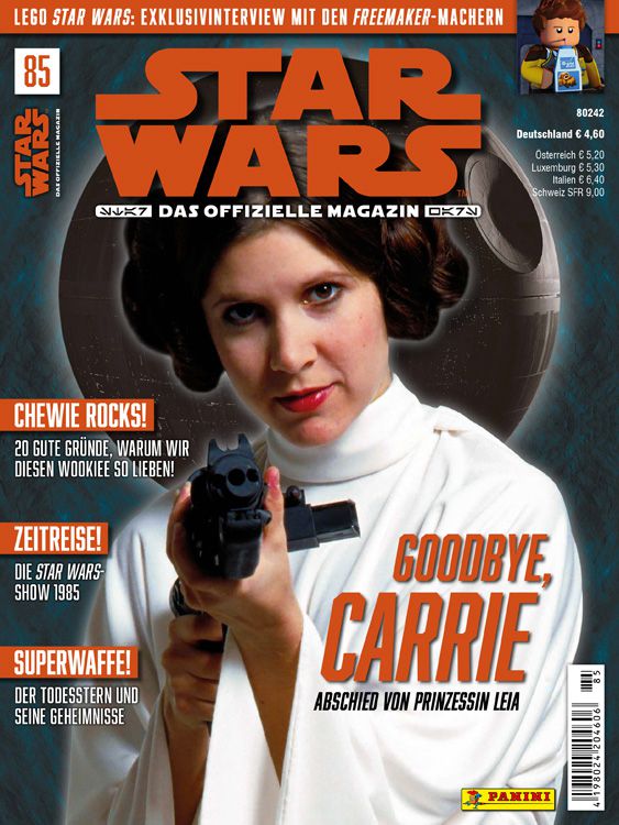 Star Wars Magazin Nummer 85 erstmals mit Panini-Logo