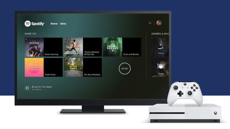 Xbox – Spotify-App als Background-Sound