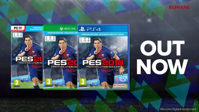 PES 2018 – Erster Data Pack veröffentlicht
