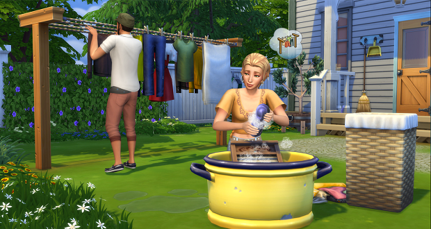 Die Sims 4: Waschtag Accessoires Test/Review