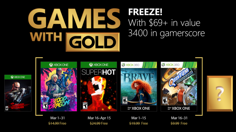 GAMES WITH GOLD März 2018 – Veteranen und verrückte Vorfälle