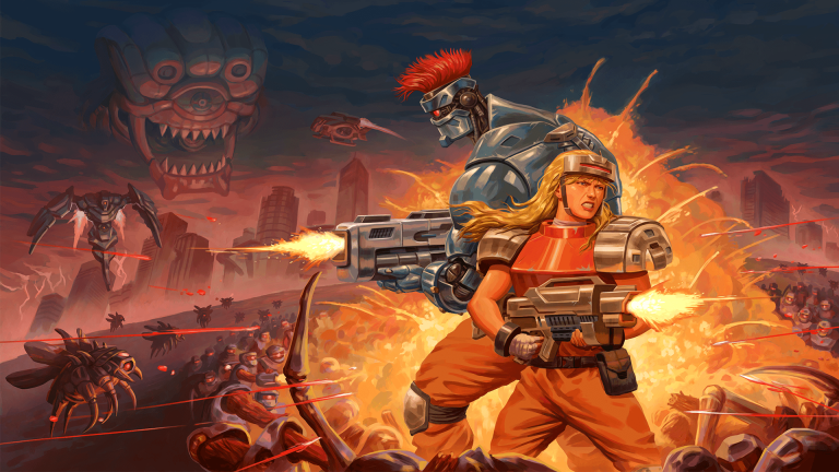 Side-Scroller im Retro-Look – Blazing Chrome angekündigt