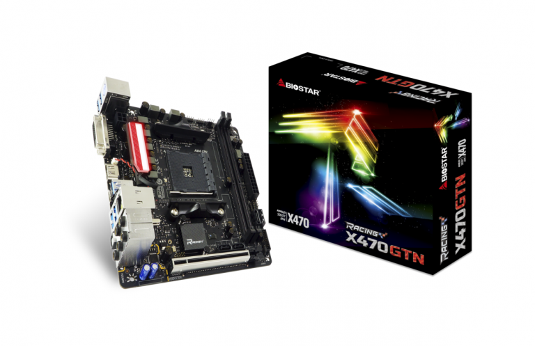 BIOSTAR RACING X470GTN auch als Mini-ITX