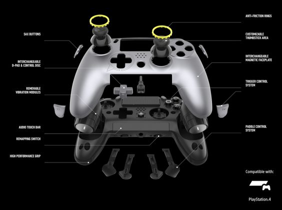 SCUF Vantage: Neuer PS4 Pro-Controller Details