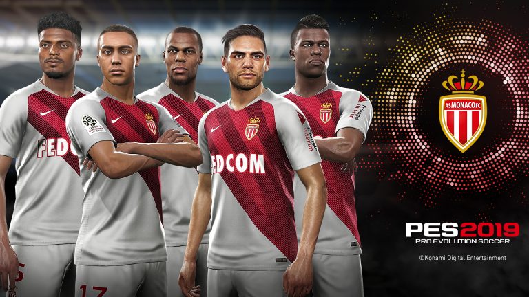 PES 2019 – Konami verkündet Partnerschaft mit AS Monaco