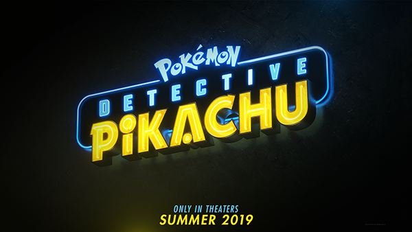 Meisterdetektiv Pikachu Karten Logo