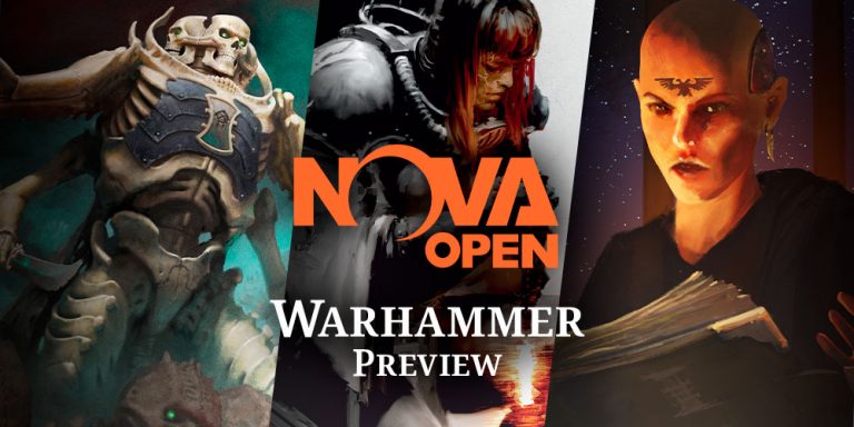 Nova Open 2019 – Nachschub für alle Warhammer Fans und weitere Systeme