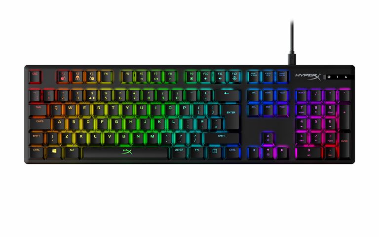 HyperX zeigt Gaming-Tastatur Alloy Origins und hauseigenen Switches