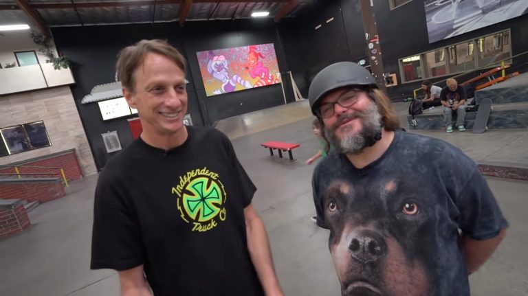 Tony Hawk und Jack Black