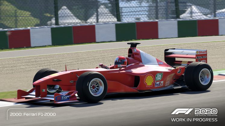 F1 2020 Schumacher Edition Red Car 2