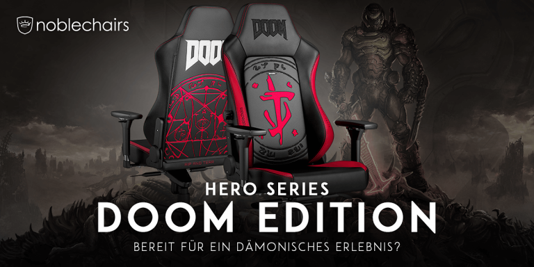 DOOM Edition Noblechairs Gaming Stuhl