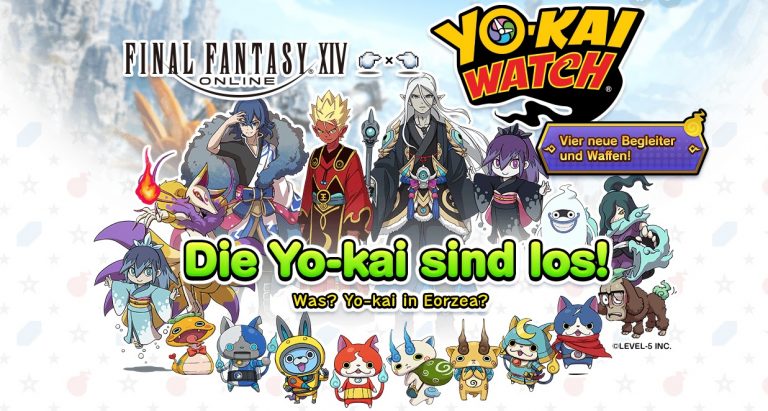 Final Fantasy XIV – Crossover-Event mit Yo-Kai Watch gestartet