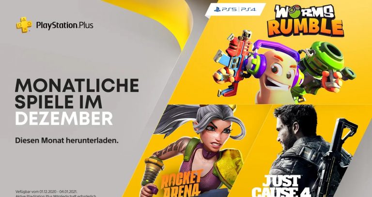 Playstation Plus Dezember 2020