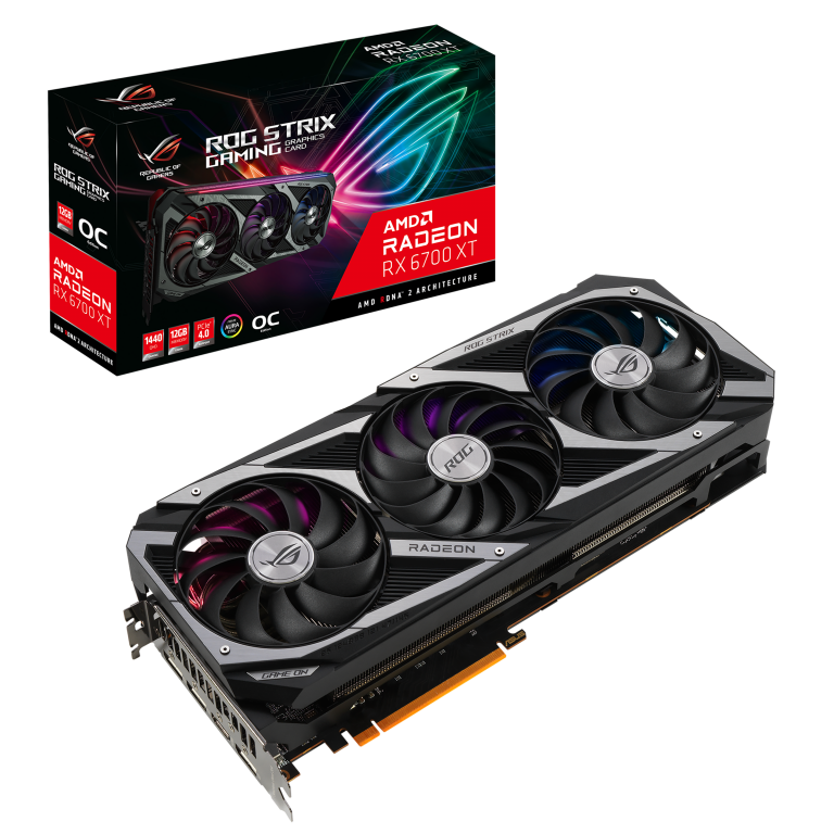 Die ASUS Custom-Designs der AMD Radeon RX 6700 XT