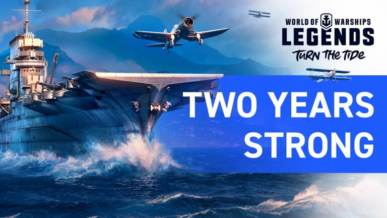 World of Warships: Legends – Jubiläum bringt u.A. Flugzeugträger