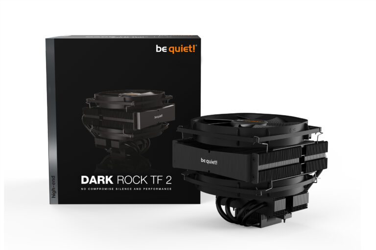 be quiet! Dark Rock TF 2 – Ein neuer High-End-Kühler im Top-Flow-Design