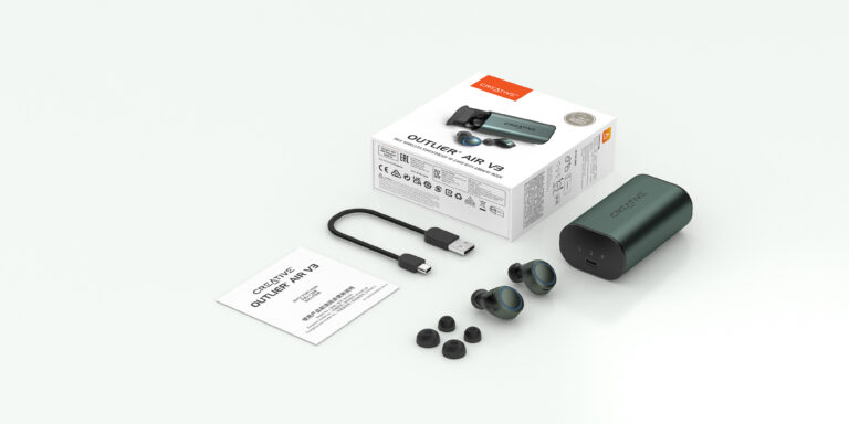 Creative Outlier Air V3 Lieferumfang