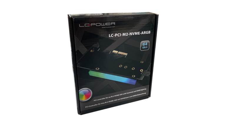 LC-Power LC-PCI-M2-NVME-ARGB – Test/Review