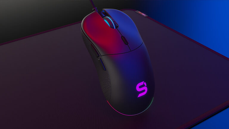 SilentiumPC Gear GEM Plus – leichte Maus mit PixArt PMW3370