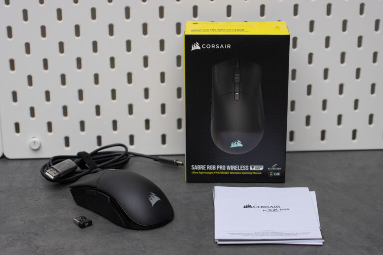 CORSAIR SABRE RGB PRO WIRELESS – Test/Review