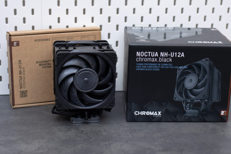 Noctua NH-U12A chromax.black – Test/Review