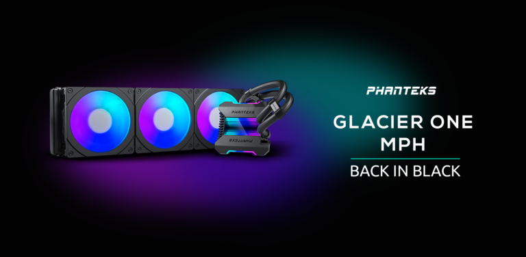 Back in Black Phanteks Glacier One MPH AiO