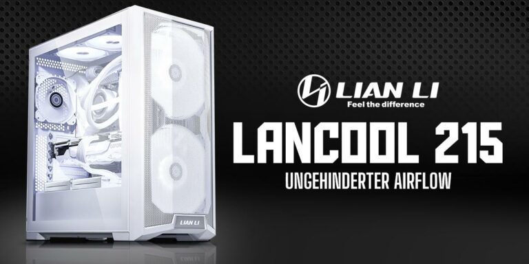 Grenzenloser Airflow – das Lian Li Lancool 215 White