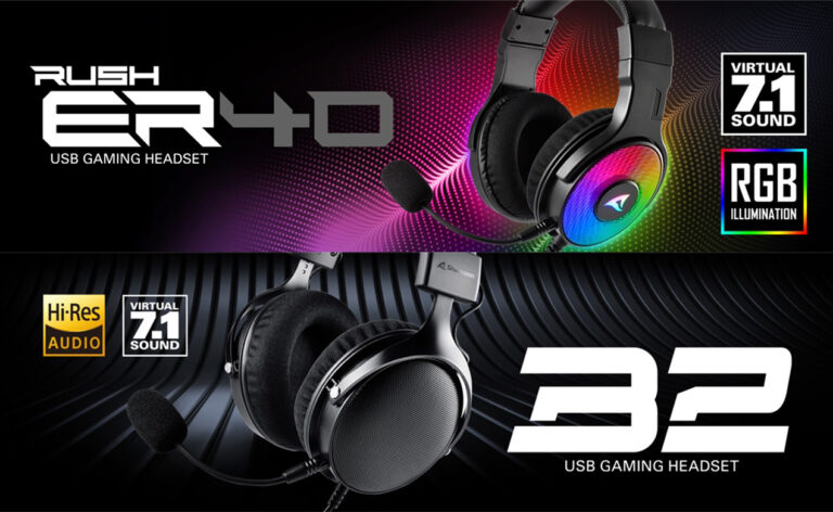 Sharkoon B2 RUSH ER40 Gaming Headsets