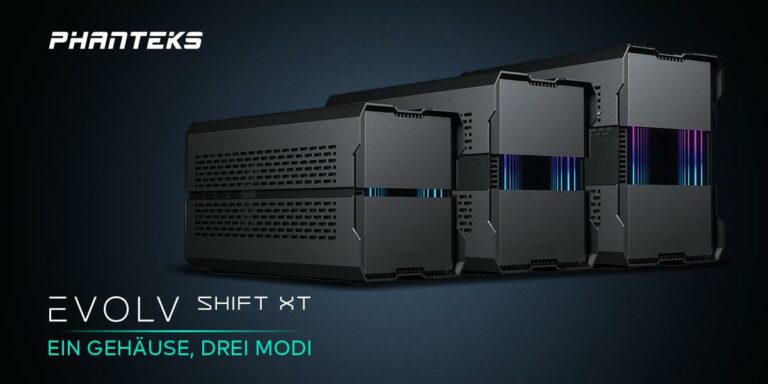 PHANTEKS Evolv Shift XT – Ein Gehäuse, drei Modi