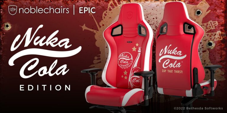 noblechairs EPIC Nuka-Cola Edition – Zap that thirst!