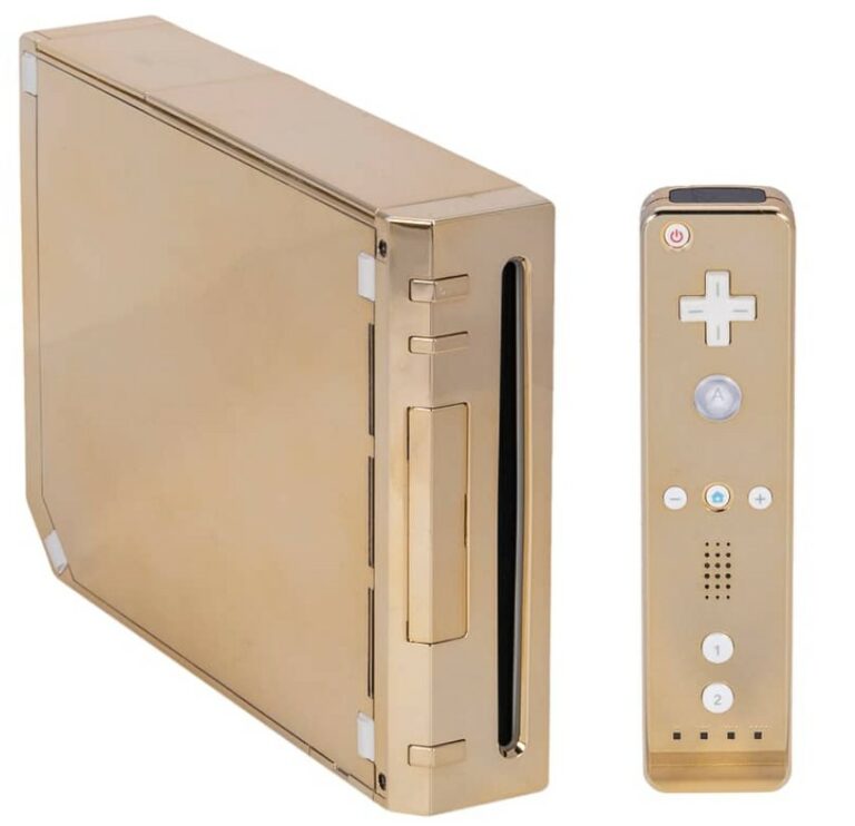 Gold Wii unterm Hammer