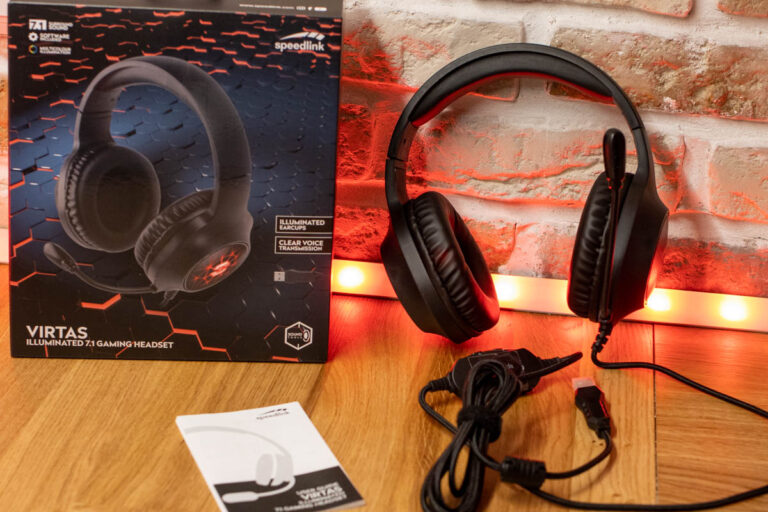 Speedlink VIRTAS Illuminated 7.1 Gaming Headset – Test/Review