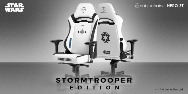 noblechairs HERO ST Stormtrooper Edition Bequem gegen die Rebellion