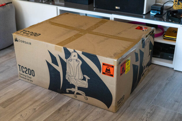 Corsair TC200 Verpackung