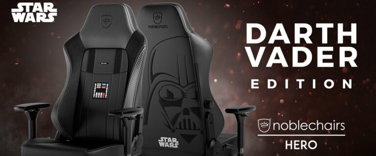 noblechairs HERO Darth Vader ™ Edition – Die dunkle Seite des Komforts