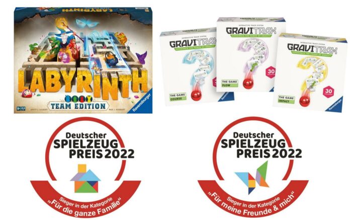 Ravensburger gewinnt den Deutschen Spielzeugpreis zweifach