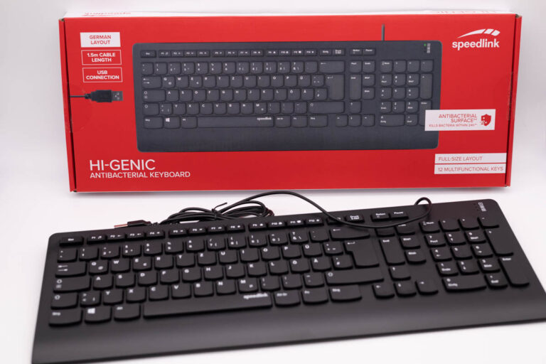 Speedlink HI-GENIC Antibakteriell Tastatur – Test/Review