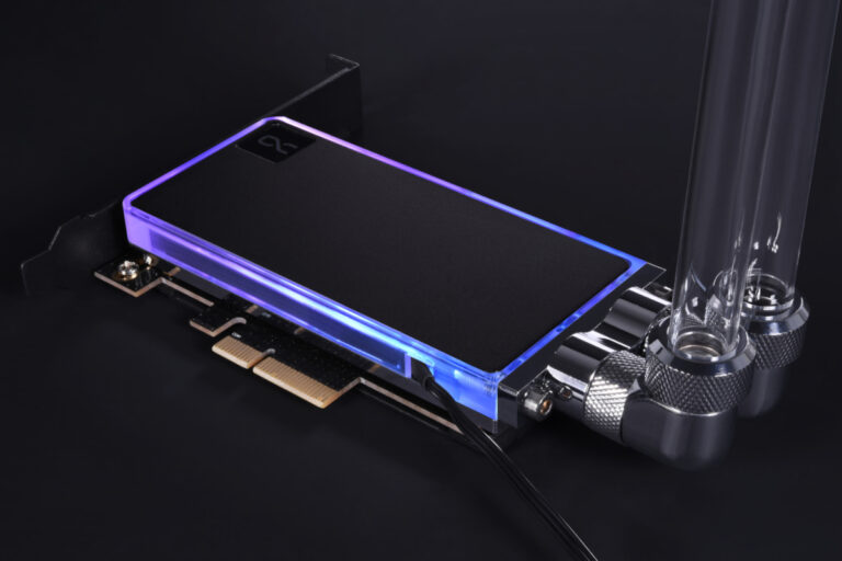 Alphacool präsentiert Core M.2 NVMe PCIe 4.0 Wasserkühler
