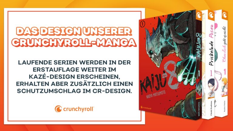 Crunchyrolls Buchdesign