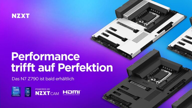 NZXT kündigt seine N7 Z790 ATX-Mainboards an