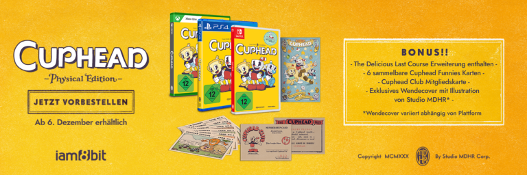 Die bezaubernde Collectors Edition und physische Standardversion von Cuphead kommt!